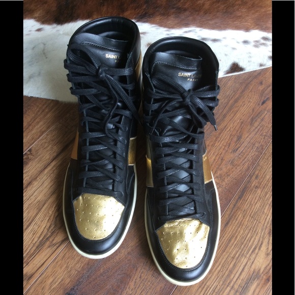 Saint Laurent Paris high top sneakers - Picture 12 of 13